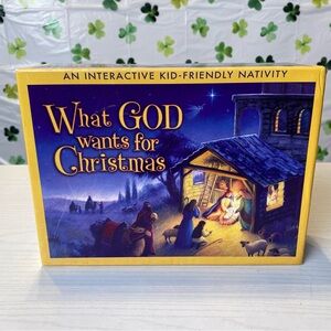 What God Wants for Christmas Interactive Nativity Family Life Publishing